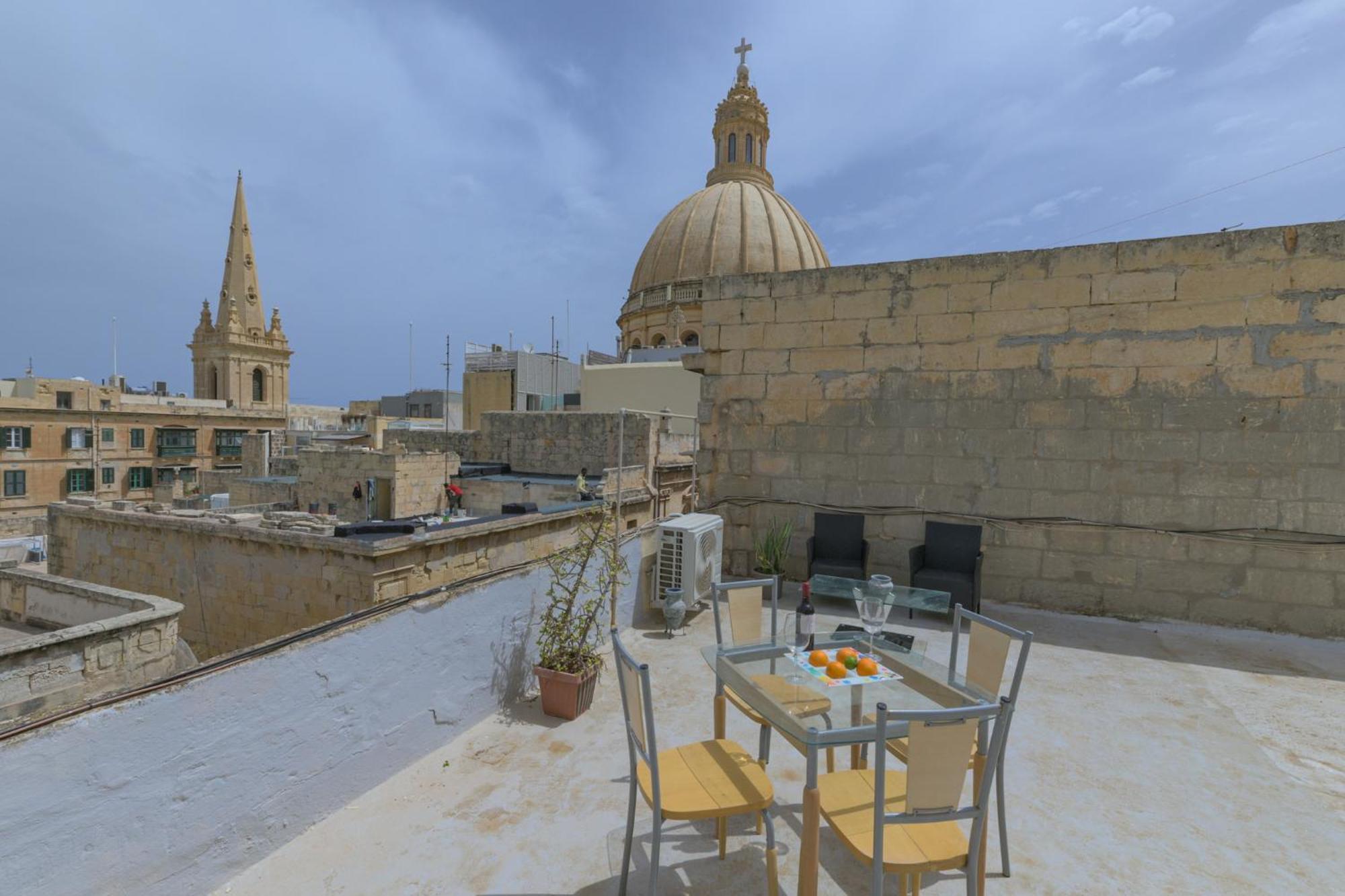 New 1 Bedroom Apartment In Valletta City Centre With Terrace And Views Kültér fotó