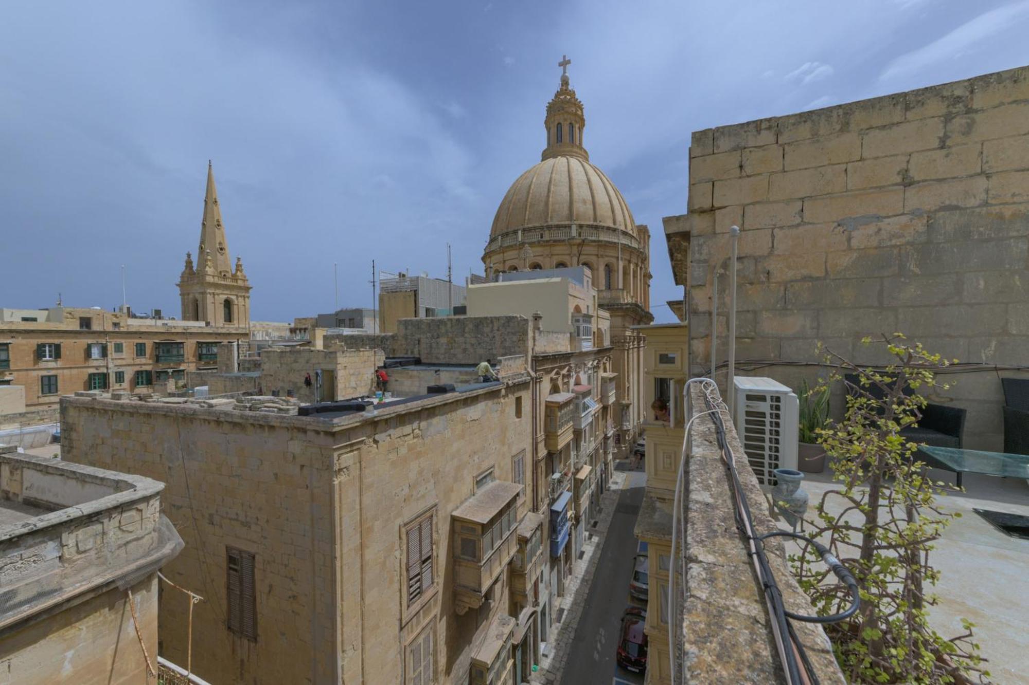 New 1 Bedroom Apartment In Valletta City Centre With Terrace And Views Kültér fotó